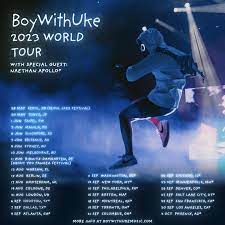 BoyWithUke Announces 2023 World Tour