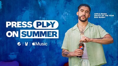 Bad Bunny & Pepsi Invite Consumers Nationwide To "Press Play On Summer" With New Campaign