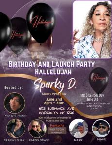 'Hallelujah' Launch Party: Sparky D Celebrates Fragrance And Single Release