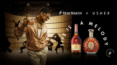 Remy Martin And Grammy Award-Winning Global Superstar Usher Team Up To Celebrate Notes Of Life, Music And Cognac In "Life Is A Melody" Campaign