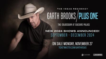 Garth Brooks Adds 18 New Dates In 2024!