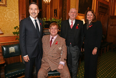 Elton John Urges Political Leaders To Increase Efforts To Eliminate AIDS In A Speech Delivered At Speaker's House