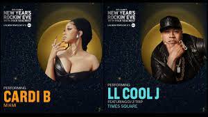 LL Cool J To Rock Times Square And Cardi B Set To Ring In The New Year From Miami With Iconic Performances On 'Dick Clark's New Year's Rockin' Eve With Ryan Seacrest 2024'