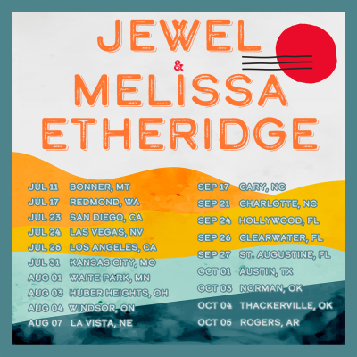 Jewel Announces Co-Headlining Tour With Melissa Etheridge!