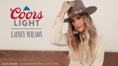 Lainey Wilson Partners With Coors Light In 360-Program Including Ad Spots, Retail, Exclusive Backstage Access And More