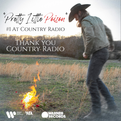 Warren Zeiders Earns His First No1 Single On Country Radio With "Pretty Little Poison"