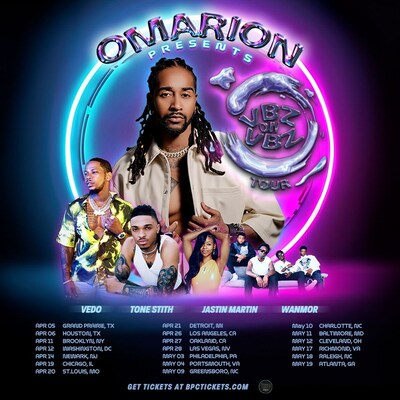 Platinum-Selling Artist Omarion Announces "Omarion: Vbz On Vbz Tour"