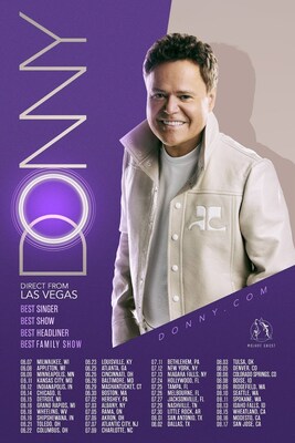 Donny Osmond To Bring His Award Winning Las Vegas Show To Select US Cities This Summer