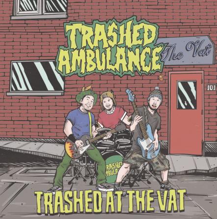 Alberta Canada's Trashed Ambulance Announce Live EP 'Trashed At The Vat' Out April 26, 2024