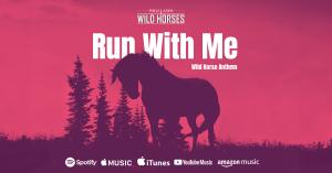 "Run With Me": A Powerful Anthem For Wild Horses Released By Wild Lands Wild Horses